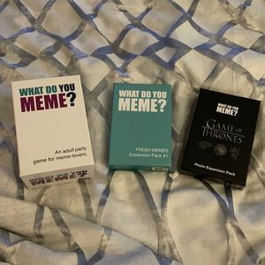 What Do You Meme- original and two expansion packs